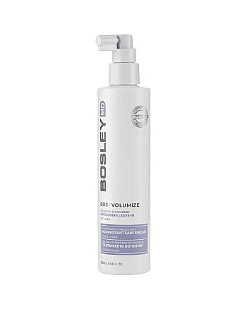 Bosley MD BosVolumize Nourishing Leave-In - Средство питательное несмываемое для объема и густоты волос 200 мл - hairs-russia.ru